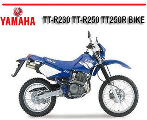 Yamaha tt r230 tt r250 tt250r bike workshop repair manual. - Konica minolta bizhub service manual c224.