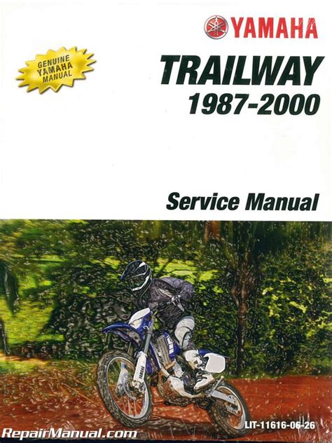 Yamaha tw200 series trailway complete workshop repair manual 1987 2009. - Mth proto sound 1 service manual.