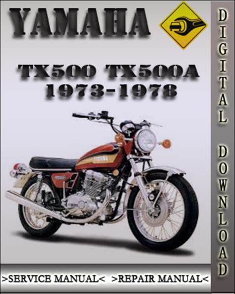 Yamaha tx500a 1976 factory service repair manual. - Yamaha fzs 600 fazer owners manual.