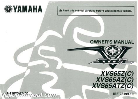 Yamaha v star 650 owners manual. - Emmy ball-hennings - leben im vielleicht.
