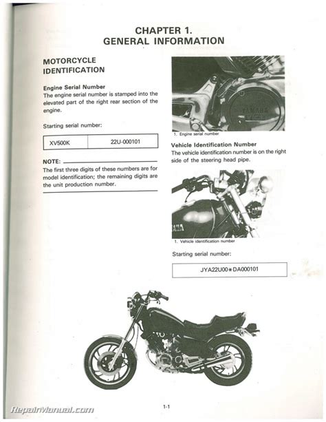 Yamaha virgo xv500k komplette werkstatt reparaturanleitung ab 1983. - Cuéntelos bien como yo le conté.