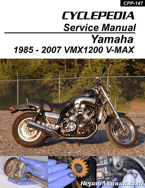 Yamaha vmax 1200 vmx12 manuale di riparazione completo per officina 1986 1997. - Motor d4cb 2 5 crdi tabla de pares.