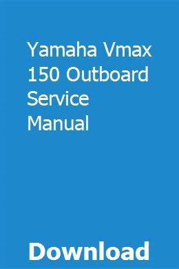 Yamaha vmax 150 outboard service manual. - By jeff butterfield problem solving and decision making illustrated course guides 2nd edition.