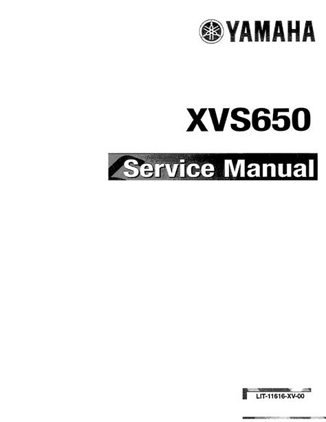 Yamaha vstar 650 xvs650 service repair manual 1998 2002. - 2006 lincoln ls owner manual and maintenance schedule.