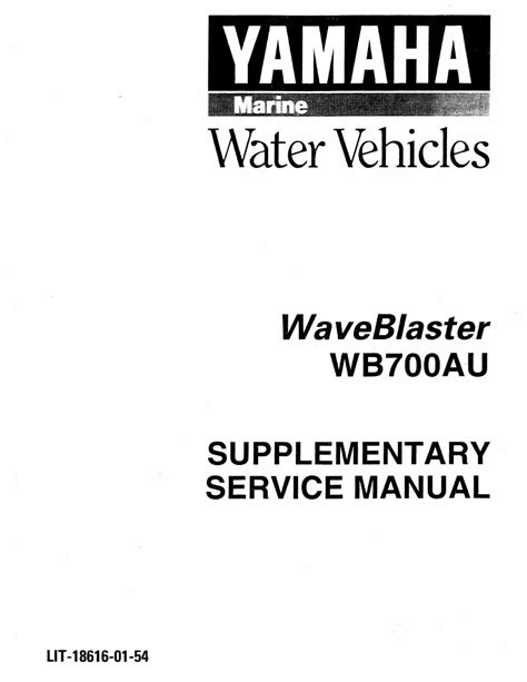 Yamaha waveblaster 1993 1996 service manual. - Muerte le sienta bien a villalobos..