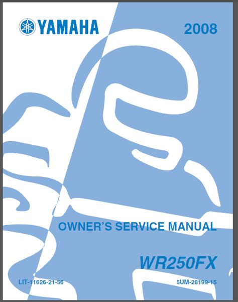 Yamaha wr250f service manual repair 2008 wr 250f wr250. - Soziologische und ökologische untersuchungen alpiner rasengesellschaften.