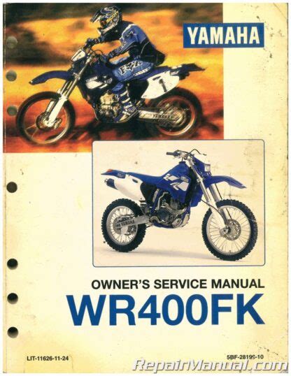 Yamaha wr400f service manual repair 1998 wr400. - Foundations of electrical engineering cogdell solutions manual.