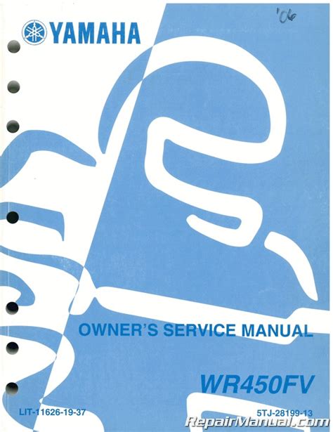 Yamaha wr450f full service repair manual 2006 2008. - Wonen en werken in het nijmeegse.