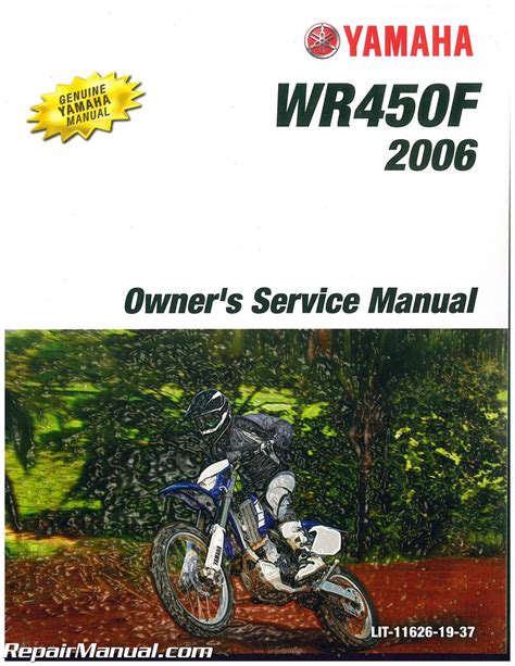 Yamaha wr450f service reparatur werkstatthandbuch ab 2006. - Como mojar una galleta (arena abierta).