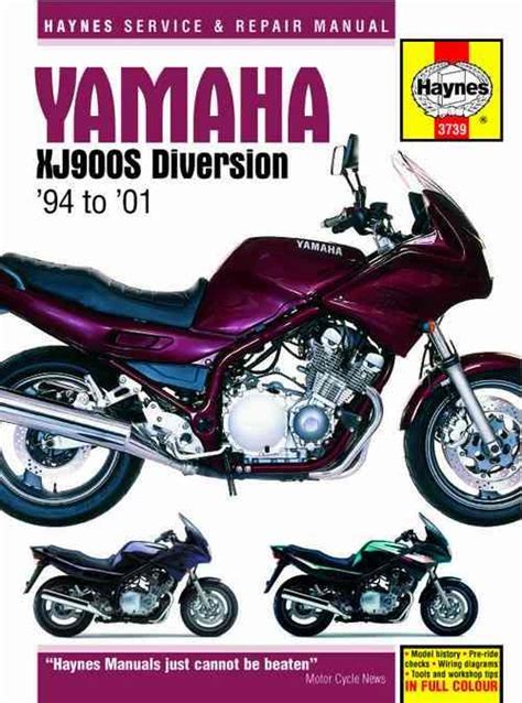 Yamaha xj900s diversion service und reparatur handbuch 1994 2000 haynes service und reparatur handbücher. - Yamaha fzr600 1995 manuale di servizio di riparazione.