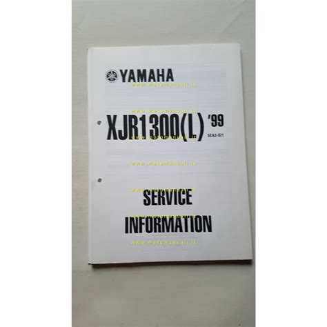 Yamaha xjr1300 xjr 1300 manuale di riparazione completo per officina 1999 2006. - The information system consultants handbook systems analysis and design.