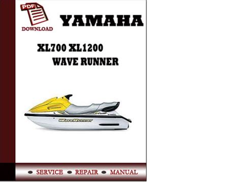 Yamaha xl700 xl1200 wave runner officina manuale di riparazione. - 2007 ktm sx 50 pro jr manual.