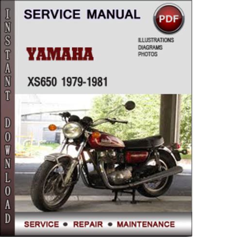 Yamaha xs650 1979 1981 service repair manual. - El coleccionista, la guía y el excavador de huesos.