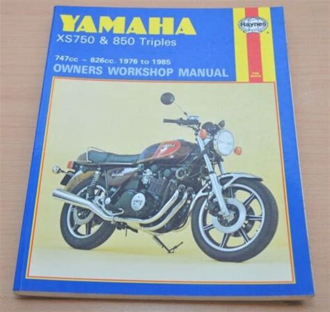 Yamaha xs750 xs850 komplette werkstatt reparaturanleitung. - Steris reliance synergy washer service manual.