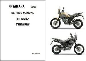Yamaha xt 660 z tenere 600 2008 2009 service manual parts catalogue xt660z. - Skf railway techinical handbook and vol 1.