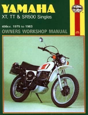 Yamaha xt tt and sr500 singles owners workshop manual. - Zabytki kultury żydowskiej w województwie śląskim.