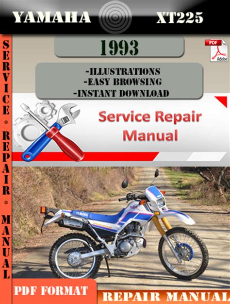 Yamaha xt225 service repair manual download. - Histoire du verre et service de la table.