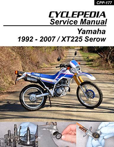 Yamaha xt225 xt 225 serow 1992 2007 service repair workshop manual. - The irish hungarian guide to the domestic arts.