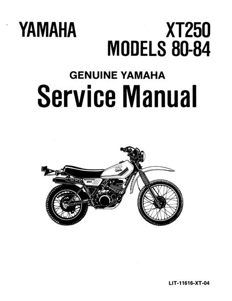 Yamaha xt250 xt250g parts manual catalog download 1980. - Histoire universelle des sectes et des sociétés secrètes ....
