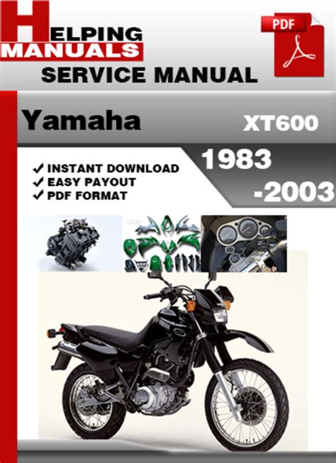 Yamaha xt600 1983 2003 repair service manual. - Minn kota turbo pro 42 manual.