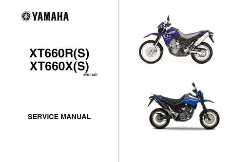Yamaha xt660r xt660x 2006 repair service manual. - Manuals technical briggs and stratton repair.