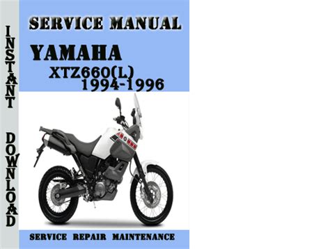 Yamaha xtz660 1994 repair service manual. - Manual for 115 hp johnson outboard motor.
