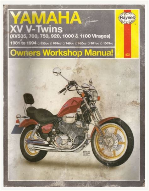 Yamaha xv 535 700 750 920 1000 1100 viragos 81 94 manual. - 2001 yamaha t max xp 500 motorrad reparaturanleitung.