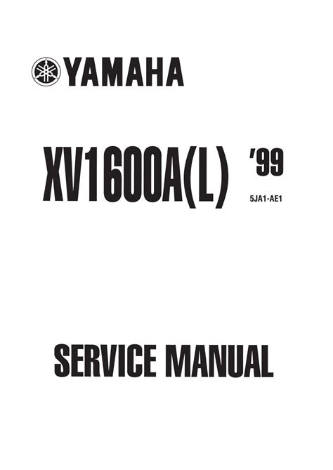 Yamaha xv1600 wild star service manuale di riparazione 99 in poi. - Motif de couverture pour bébé bernat pipsqueak.