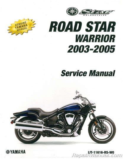 Yamaha xv1700 road star warrior workshop repair manual 2003 2005. - Lg dlex8000v dlex8000w service manual repair guide.