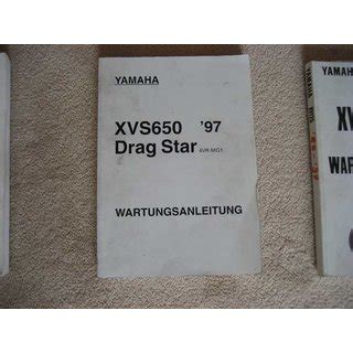 Yamaha xvs 650 drag star service handbuch wartungsanleitung. - Beleza e a felicidade. fantasia científica.