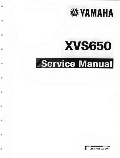 Yamaha xvs650 xvs 650 2008 service repair workshop manual. - Proyectos de mejoras materiales de salubridad ©♭ higiene en el puerto de tampico.