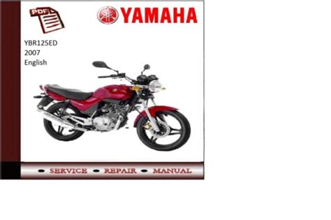 Yamaha ybr125 ybr125ed 2007 repair service manual. - New holland g170 manual de servicio.