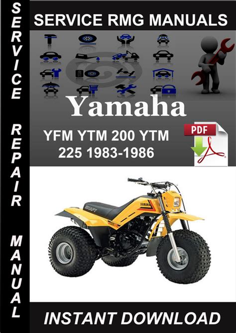 Yamaha yfm ytm 200 ytm 225 1983 1986 service repair manual d. - Porsche 993 911 1993 1998 service repair manual.