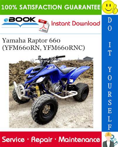 Yamaha yfm660rn 660 raptop atv quad service repair workshop manual. - Us army technical manual tm 55 4920 429 13 test.