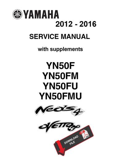 Yamaha yn50f manual de servicio y reparación. - Formula feeding guide free downloadable ebook.