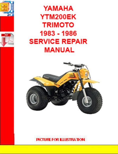 Yamaha ytm200ek trimoto 1983 1986 service repair manual. - Grado de cumplimiento de los tratados ambientales internacionales por parte de la república de panamá a 1999.