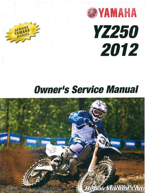 Yamaha yz250 full service repair manual 2005. - Honda foresight 250 fes250 digital workshop repair manual.