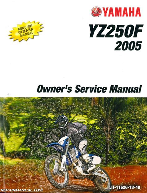 Yamaha yz250f service manual repair 2005 yz 250f yzf250. - Manuale della macchina per cucire elna 8600.
