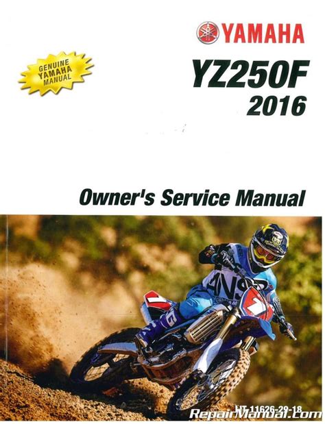Yamaha yz250f service manual repair 2008 yz 250f yzf250. - Sharp ar 235 ar 275 service manual parts list.