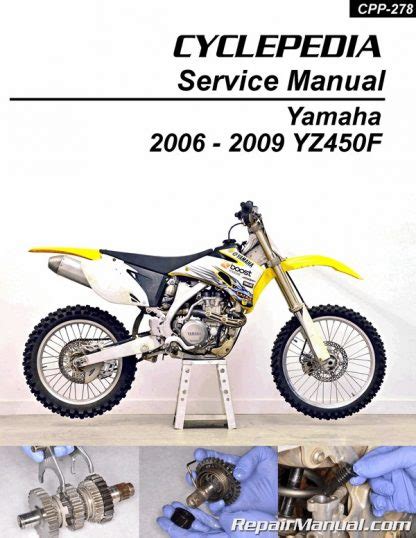 Yamaha yz450f service repair manual 2005 2009. - Frontpage 2003 the missing manual 1st edition.