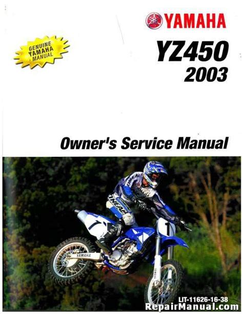Yamaha yz450fr 2003 owner service manual. - Arctic cat 2002 snowmobile service repair manual improved.