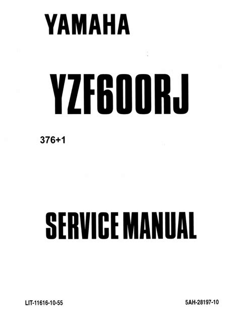 Yamaha yzf 600 thundercat service manual. - The aids benefits handbook by thomas p mccormack.