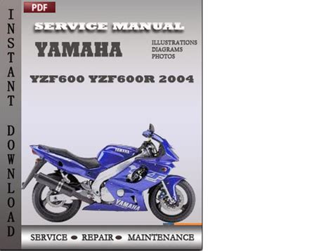 Yamaha yzf600 yzf600r 2004 hersteller werkstatt reparaturhandbuch. - Tech labs by paul hewitt manual.