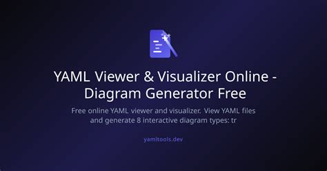 Yaml to graph online.  Free online YAML viewer and visualizer.  Feb 10, 2026 · ...