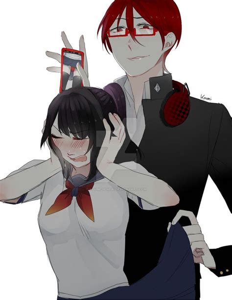 Yandere kun x male rivals. This is not in the real game. This is the female senpai mod that I made :D I had this idea for a very long time, every since I made the male rivals x Ayano m... 