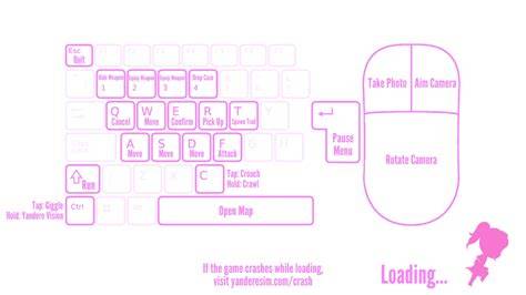 Yandere simulator keyboard controls without mouse.  It's easy if you remember...