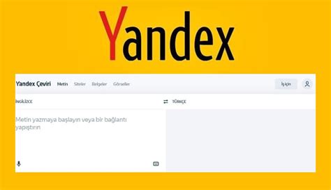 Yandex çeviri ingilizceyi türkçeye çevir