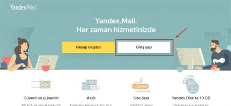 Yandex outlook giriş