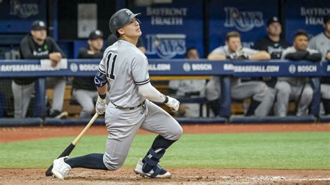 Yankees Notebook: Aaron Boone drops Anthony Volpe in the lineup