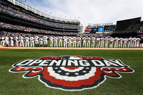 Yankees opening day score. Mar 30, 2023 · 0:00. 3:57. Major League Baseball's 2023 season began with all 30 teams in action on opening day Thursday, the first game of a marathon 162-game campaign that every team hopes takes them deep into ... 